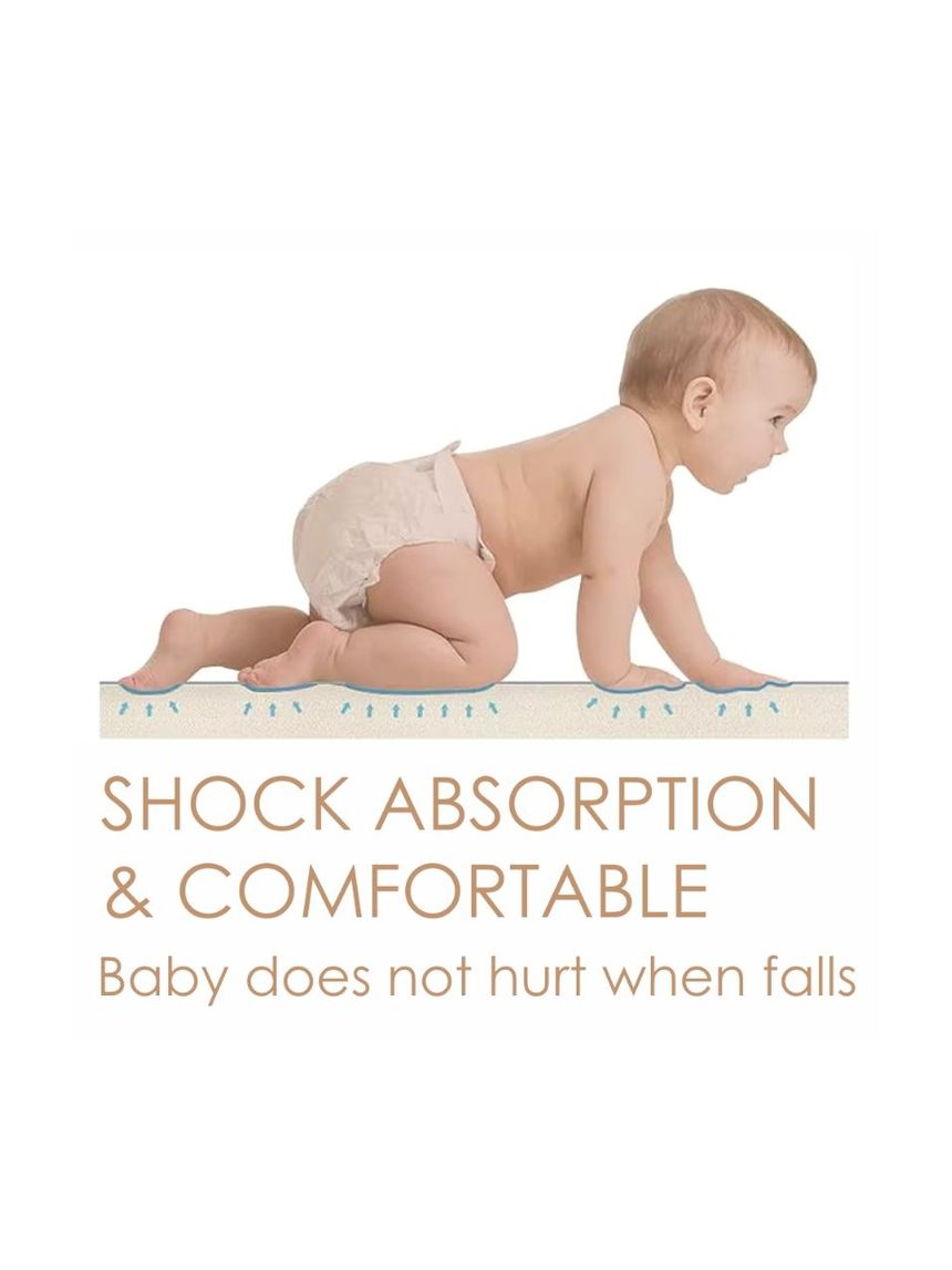 Bebe stars χαλάκι δραστηριοτήτων διπλής όψης 150x150x1cm 100-503 - Bebe Stars