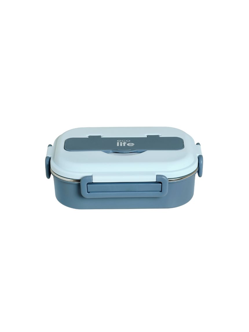 Ecolife φαγητοδοχείο 3 θέσεων 1lt μπλε 33-fc-9092 - Ecolife