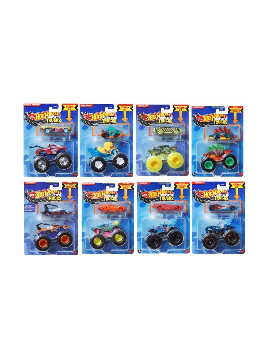 Hot wheels οχήματα monster trucks 1:64 grh81 (διάφορα σχέδια) - Hot wheels