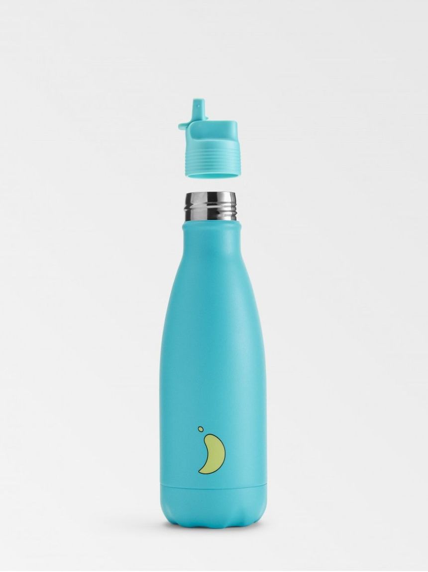 Chilly's παιδικό παγούρι θερμός 350ml aqua 22765 - chilly’s