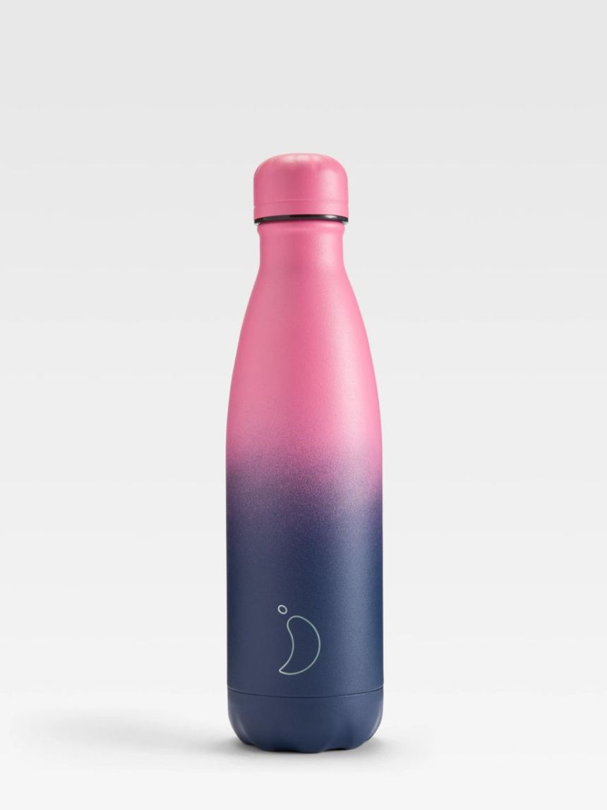 Chilly’s ανοξείδωτο ισοθερμικό μπουκάλι gradient|pink navy 22804 - chilly’s