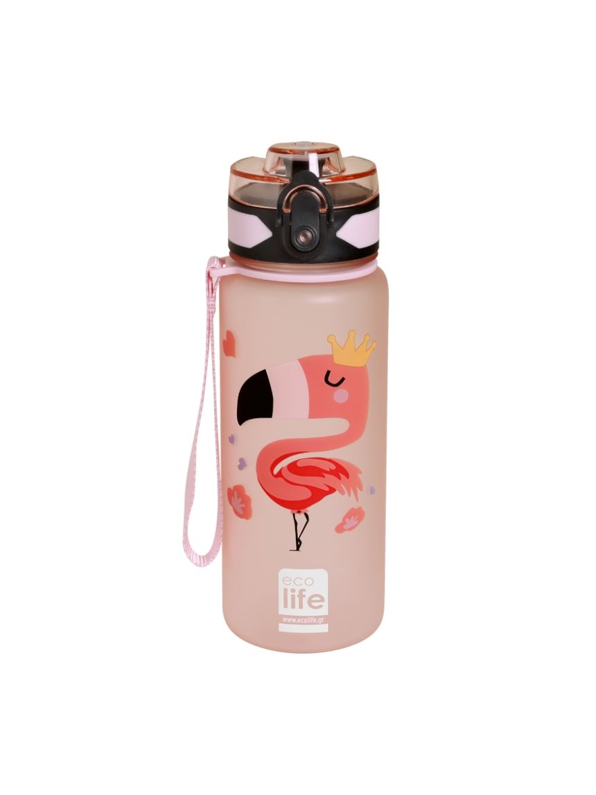 Ecolife tritan bottle 500ml flamingo 33-bo-2315 - Ecolife