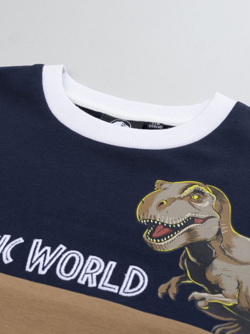 παιδική μπλούζα φούτερ jurassic world για αγόρι - Prénatal