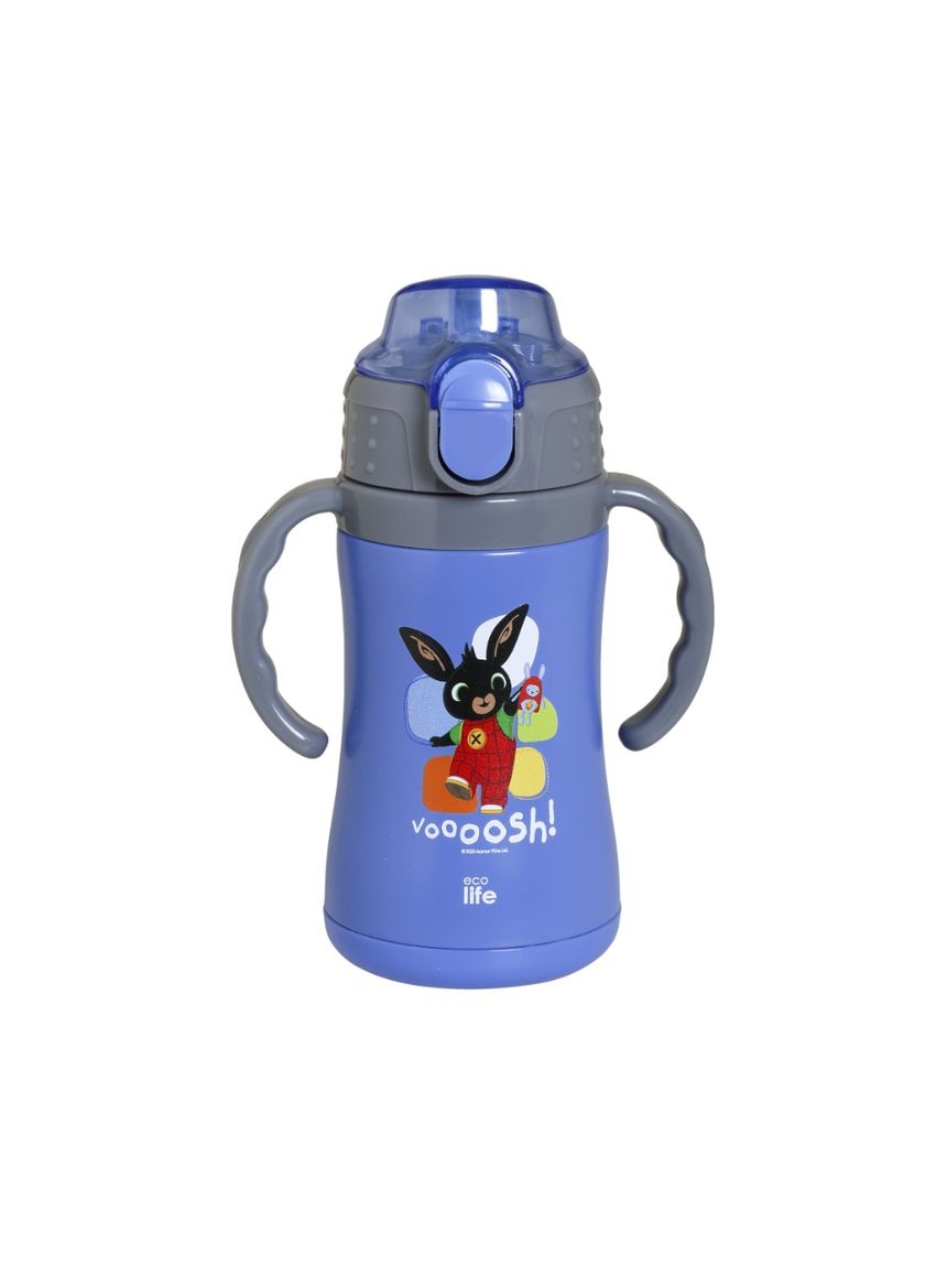 Ecolife kids παγούρι-θερμός 'bing - voooosh' 300ml blue 33-bo-2124 - Ecolife