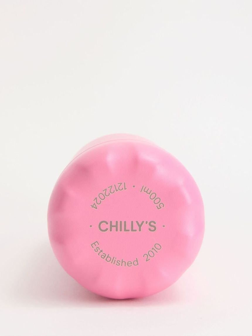 Chilly’s ανοξείδωτο ισοθερμικό μπουκάλι all pink 500ml 22797 - chilly’s
