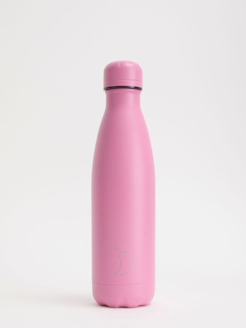 Chilly’s ανοξείδωτο ισοθερμικό μπουκάλι all pink 500ml 22797 - chilly’s