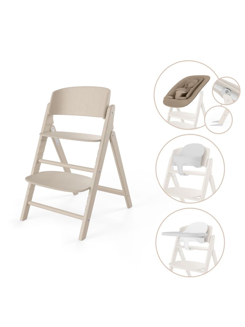Cybex click & fold 4-σε-1 κάθισμα φαγητού all natural - Cybex