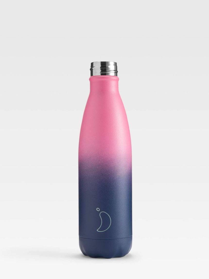 Chilly’s ανοξείδωτο ισοθερμικό μπουκάλι gradient|pink navy 22804 - chilly’s