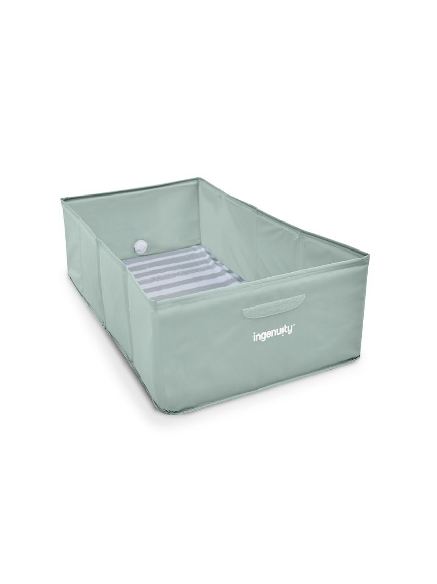 Ingenuity πτυσσόμενη μπανιέρα ταξιδιού tuckaway sage green - Ingenuity