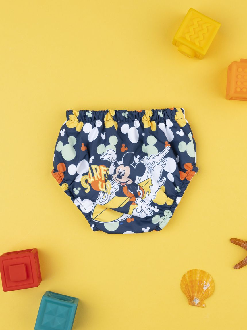 βρεφικό μαγιό πάνα μπλε mickey για αγόρι - Prénatal