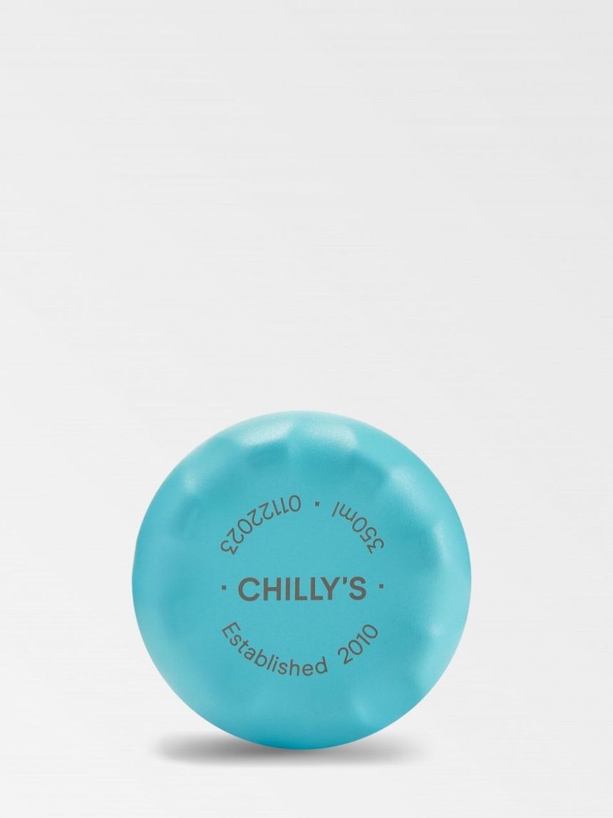 Chilly's παιδικό παγούρι θερμός 350ml aqua 22765 - chilly’s