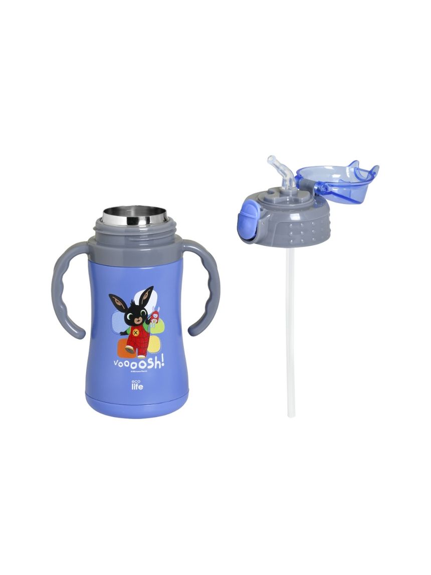 Ecolife kids παγούρι-θερμός 'bing - voooosh' 300ml blue 33-bo-2124 - Ecolife