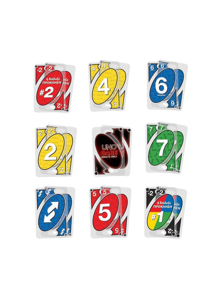 Mattel επιτραπέζιο uno dare jnl31 - UNO
