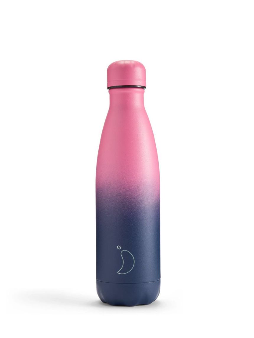 Chilly’s ανοξείδωτο ισοθερμικό μπουκάλι gradient|pink navy 22804 - chilly’s
