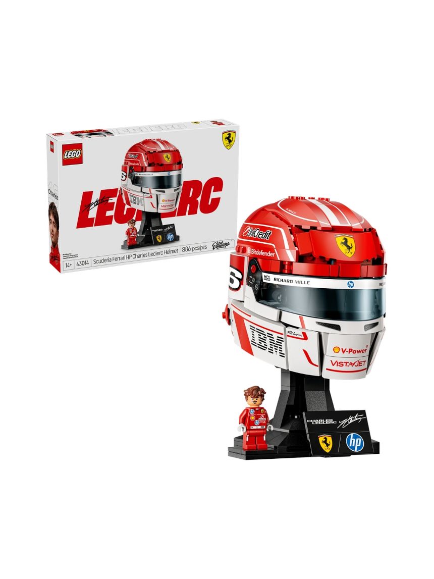 Lego editions scuderia ferrari hp charles leclerc helmet 43014 - LEGO, LEGO EDITIONS