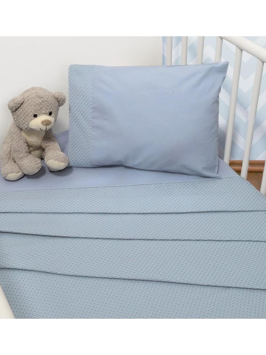 Baby oliver κουβέρτα καλοκαιρινή λίκνου πικέ 75×100 451 46-6721/451 - Baby Oliver