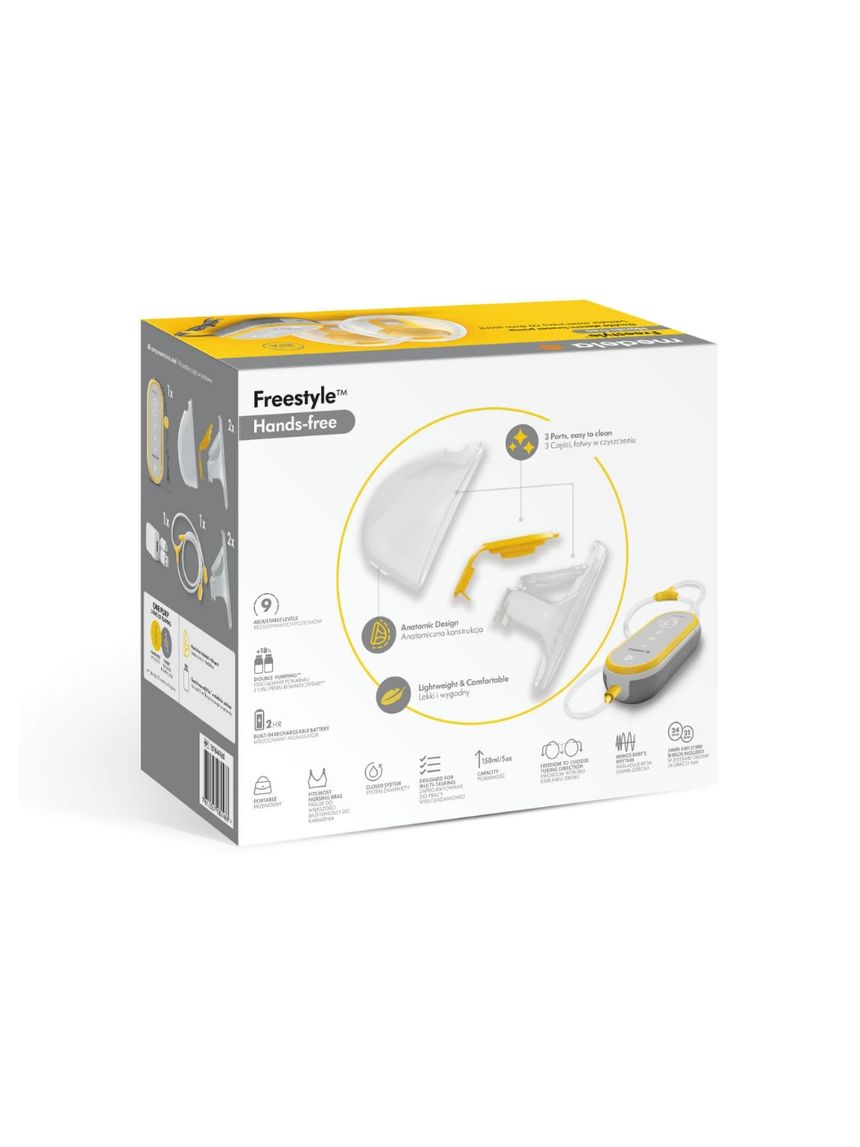 Medela θήλαστρο ηλεκτρικό διπλό freestyle™ hands-free wearable - Medela