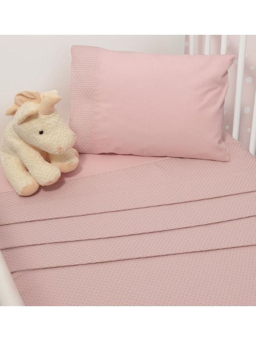 Baby oliver κουβέρτα καλοκαιρινή κούνιας πικέ 100×140 452 46-6720/452 - Baby Oliver