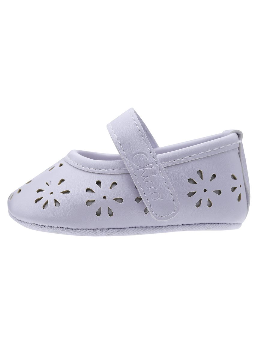 Chicco μπαλαρίνες λευκό ornella για κορίτσι - Chicco