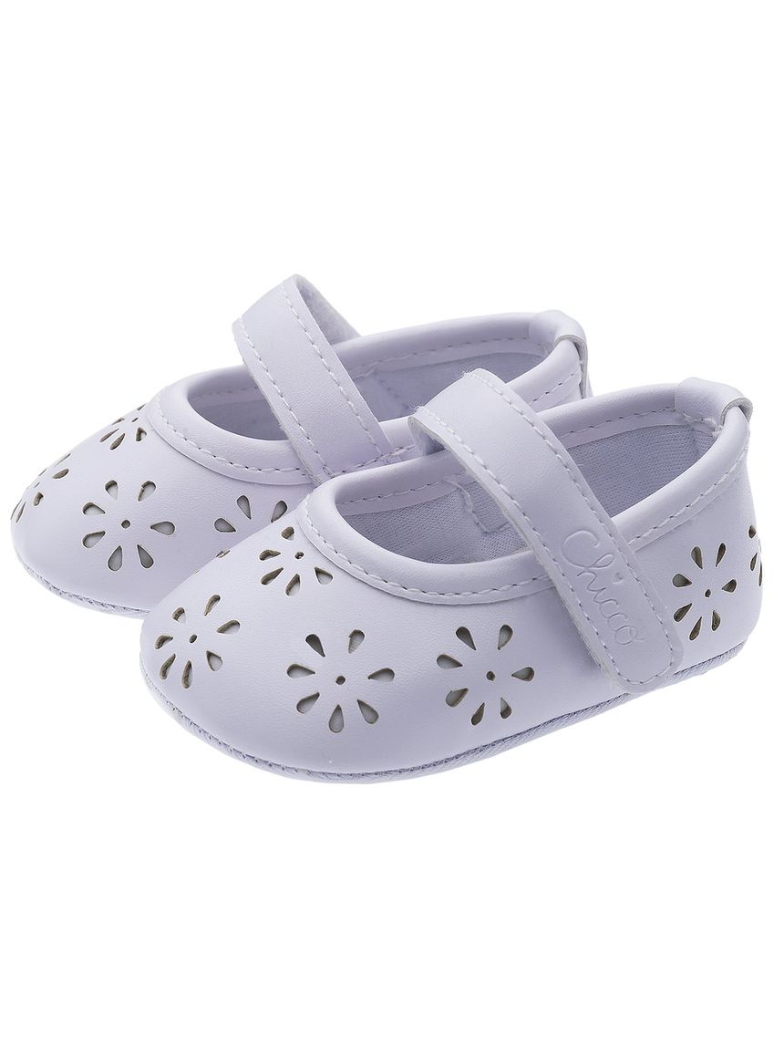 Chicco μπαλαρίνες λευκό ornella για κορίτσι - Chicco