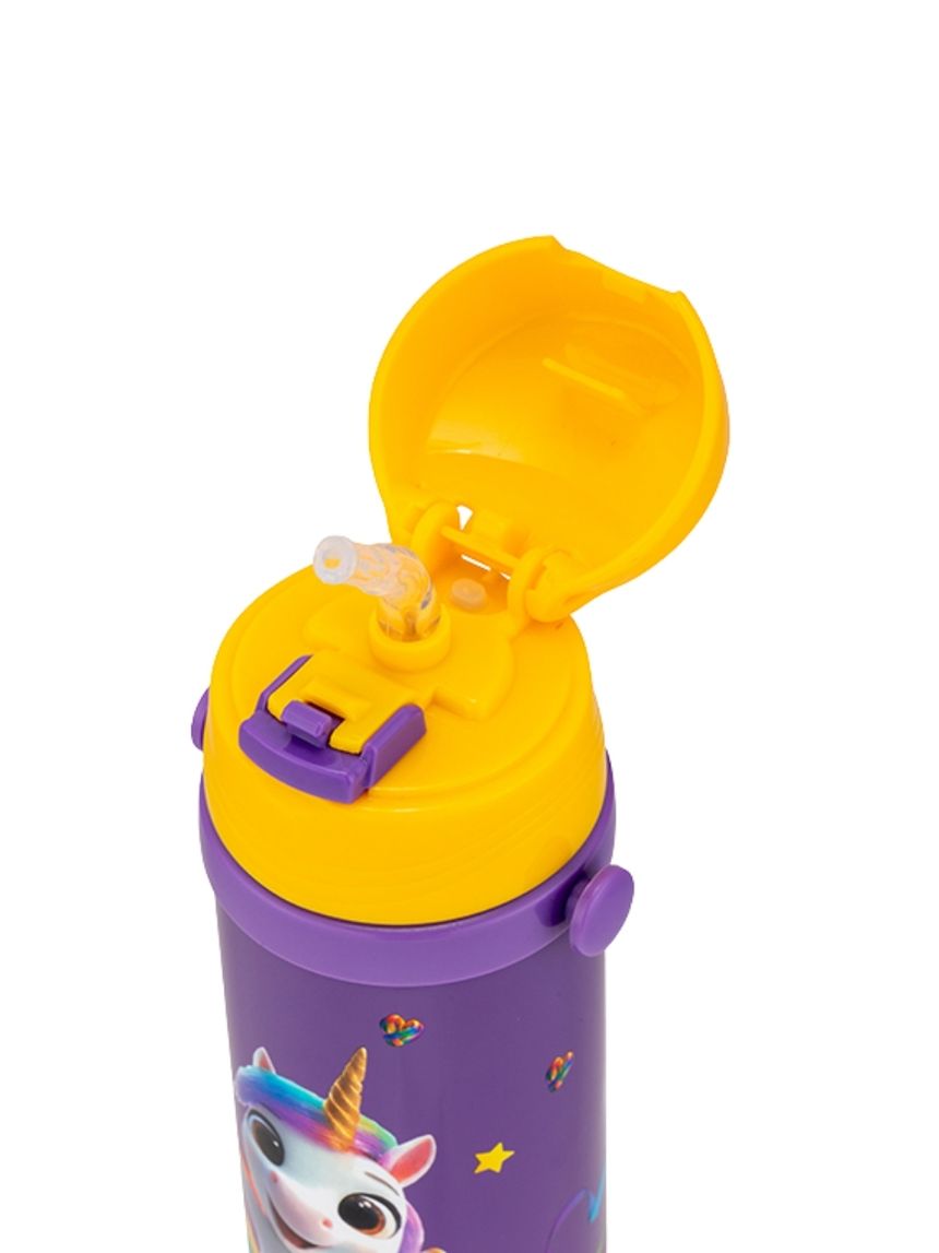 Nava παγούρι θερμός ανοξείδωτο "we care" purple unicorn 500ml 10-001-023 - Nava