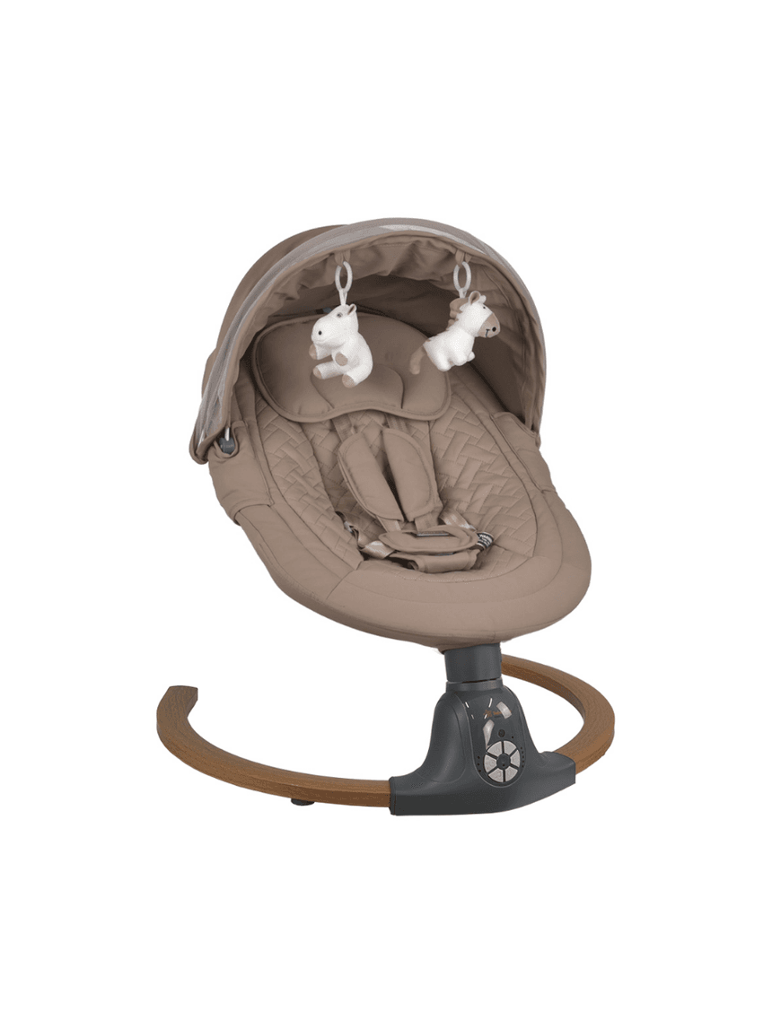 Bebe stars fluffy ηλεκτρικό ριλάξ natural beige 257-182 - Bebe Stars