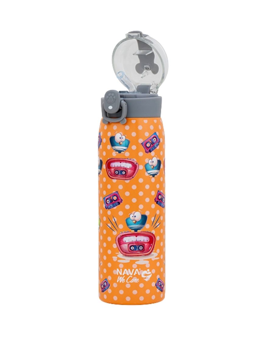 Nava παγούρι θερμός ανοξείδωτο "we care" radio cassette 500ml 10-110-017 - Nava