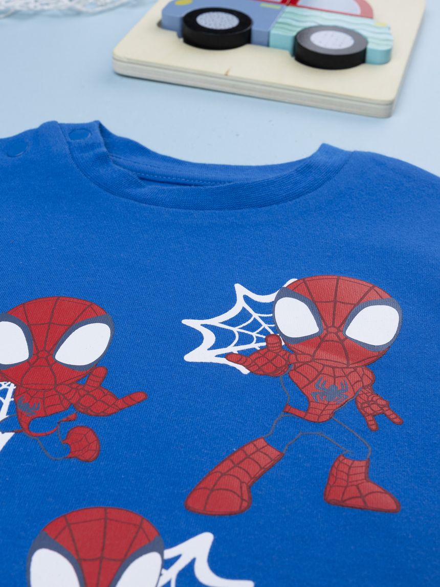 βρεφική πιτζάμα spidey μπλε/κόκκινη για αγόρι - Prénatal