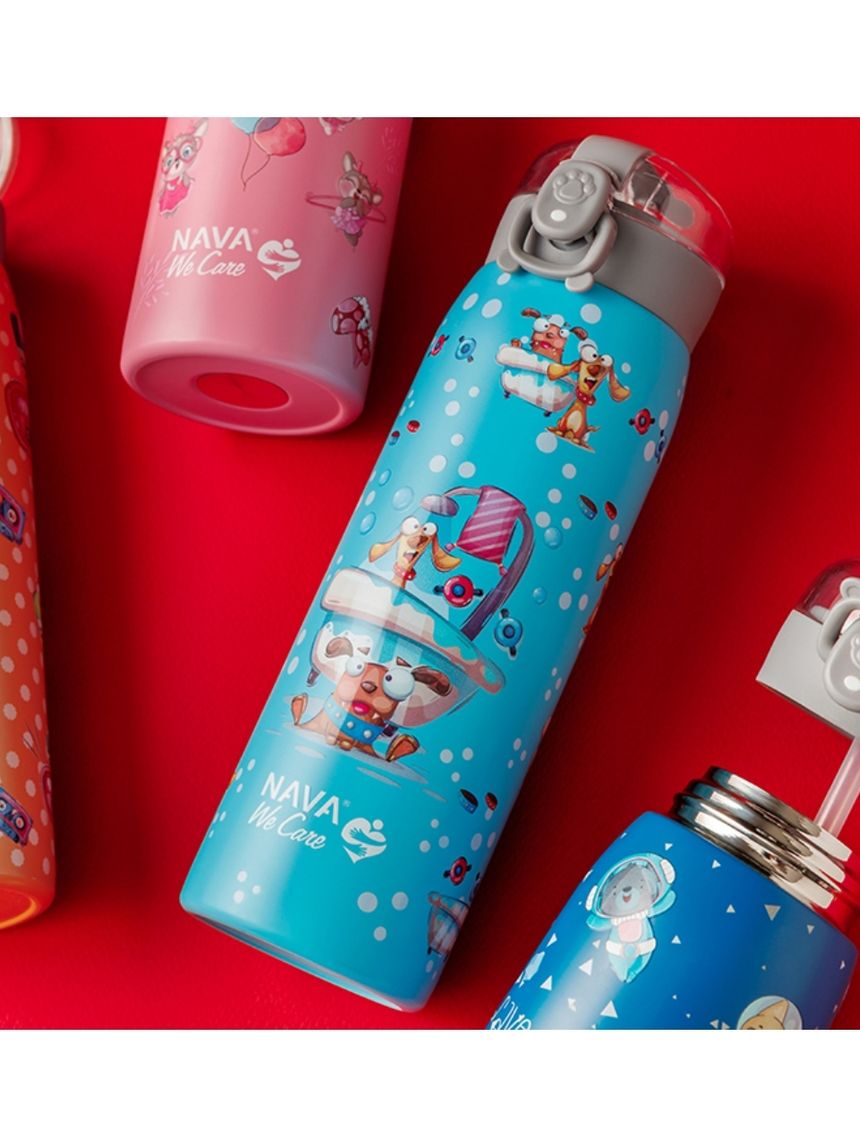 Nava παγούρι θερμός ανοξείδωτο "we care" doggy bath 500ml 10-110-016 - Nava