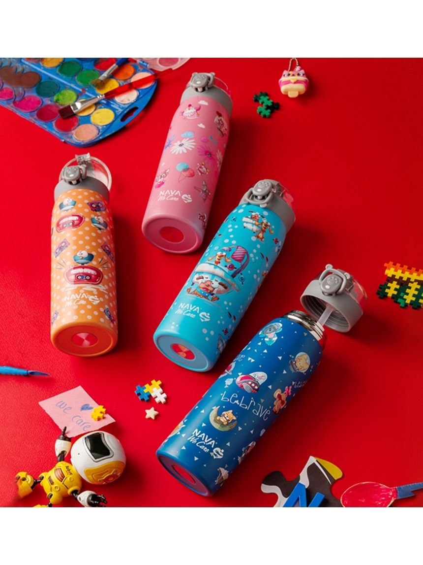 Nava παγούρι θερμός ανοξείδωτο "we care" radio cassette 500ml 10-110-017 - Nava