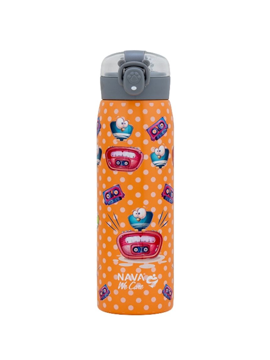 Nava παγούρι θερμός ανοξείδωτο "we care" radio cassette 500ml 10-110-017 - Nava