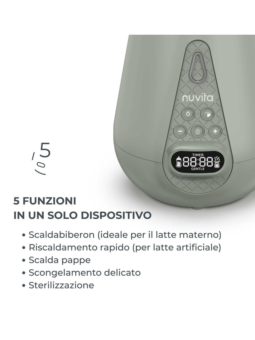 Nuvita υπερταχύς θερμαντήρας μπιμπερό και αποστειρωτής - Nuvita