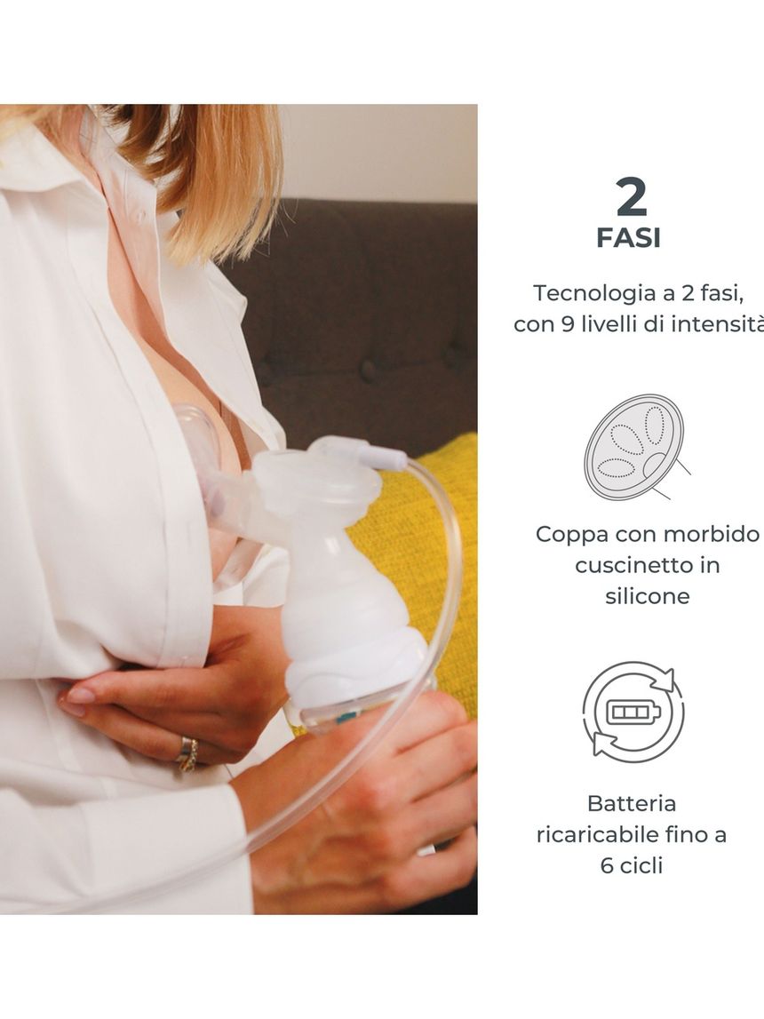 Nuvita materno go 1282c μονό ηλεκτρικό θήλαστρο - Nuvita