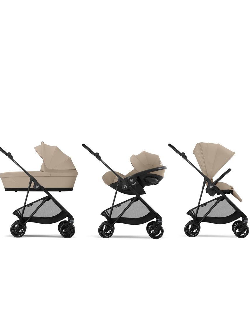 Cybex καρότσι περιπάτου melio carbon almond beige - Cybex