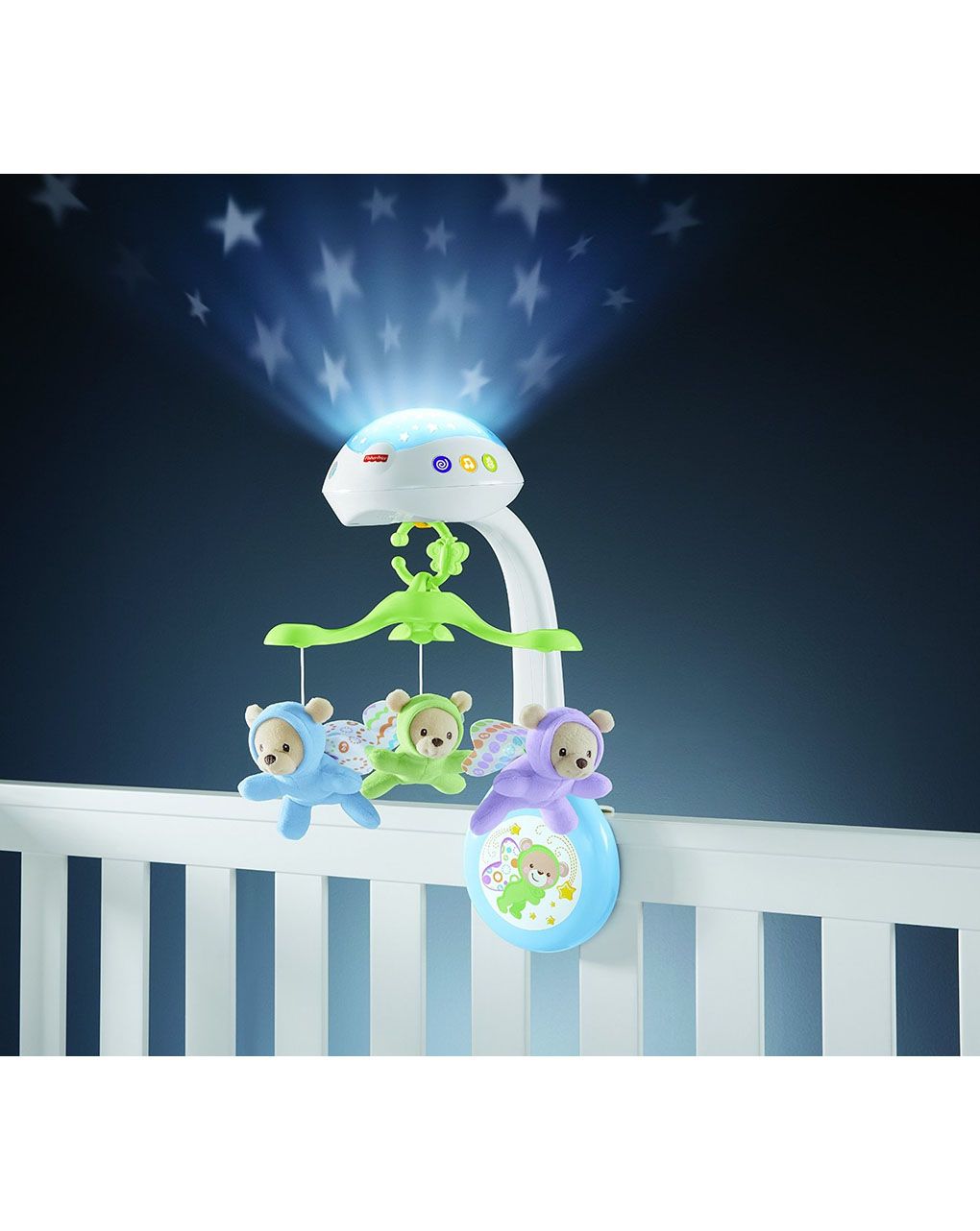 Fisher price μουσικό περιστρεφόμενο με αρκουδάκια cdn41 - Fisher-Price