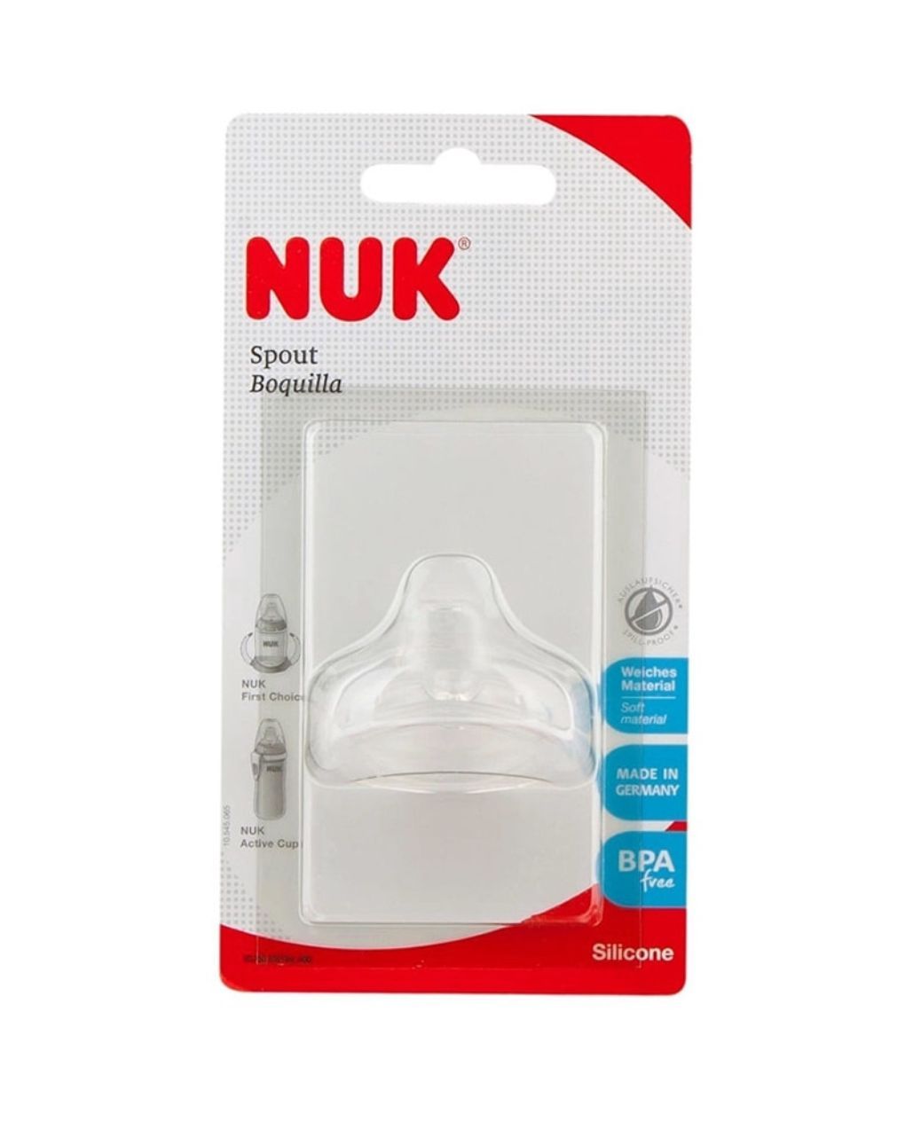 Nuk ανταλλακτικό ρύγχος σιλικόνης 6m+ - Nuk