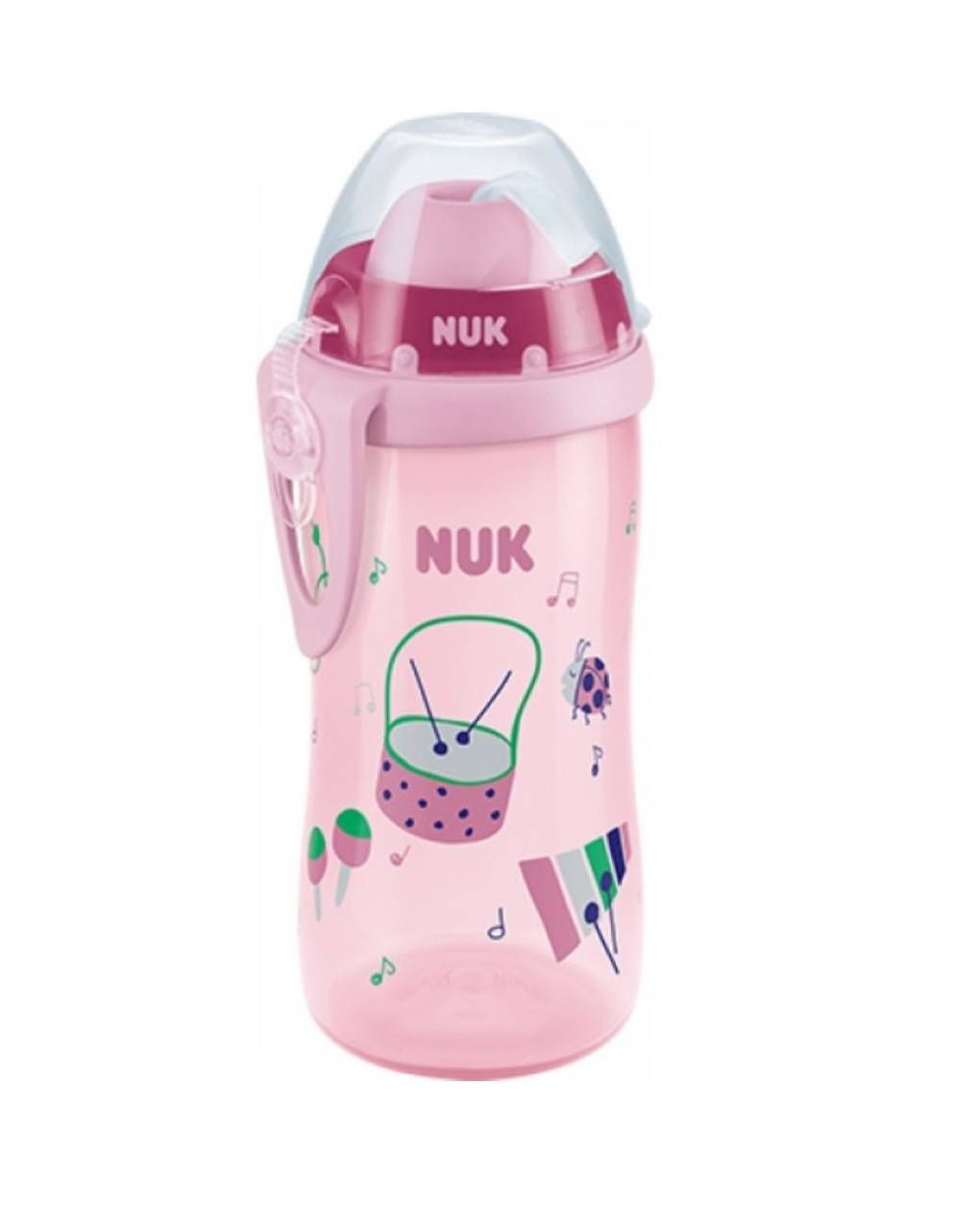 παγουράκι με καλαμάκι flexi cup 300ml - Nuk