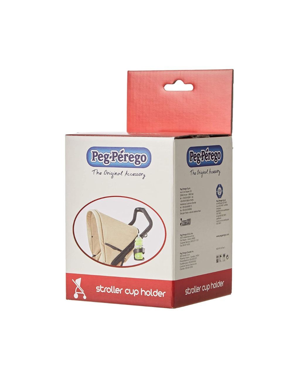 Peg perego ποτηροθήκη για καρότσι stroller cup holder iktr0026ngr - Peg-Pérego