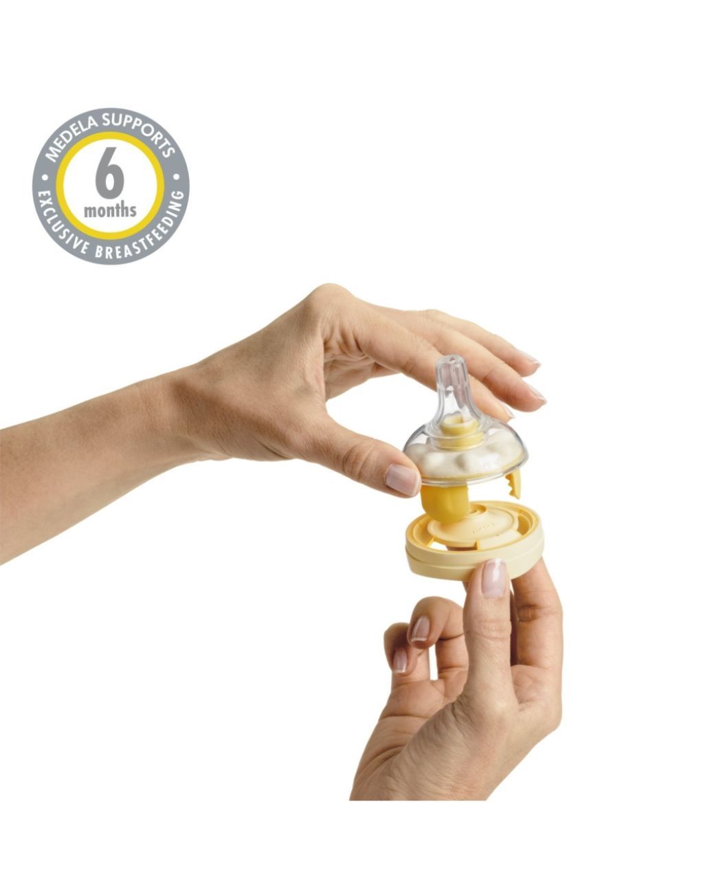 Medela ειδικό mπιμπερό calma για βρέφη που θυλάζουν 150ml - Medela