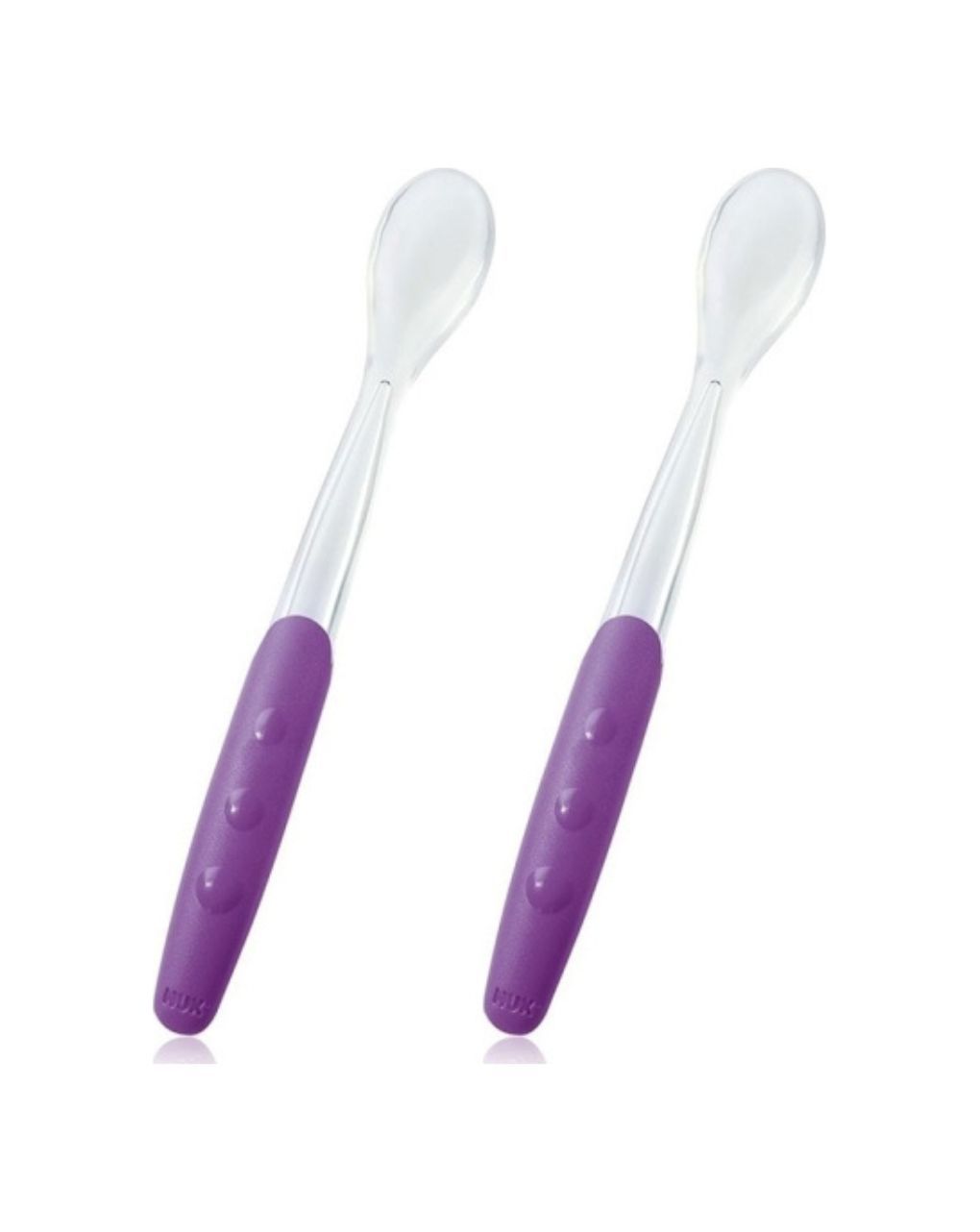 Nuk easy learning μαλακό κουτάλι φαγητού 2τμχ 4m+10255065 (2 σχέδια) - Nuk