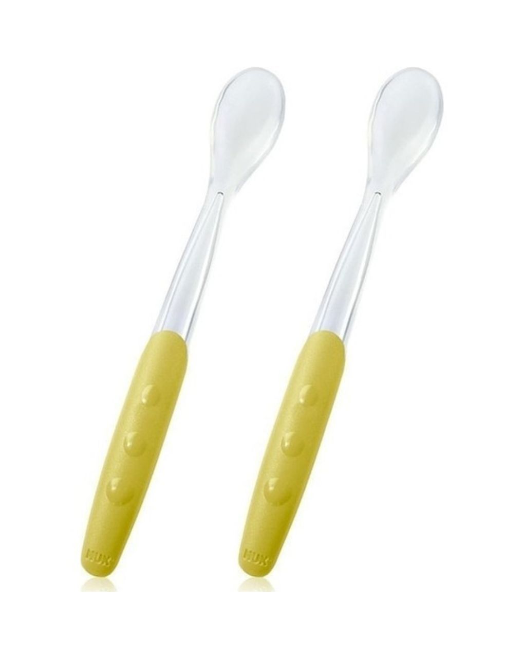 Nuk easy learning μαλακό κουτάλι φαγητού 2τμχ 4m+10255065 (2 σχέδια) - Nuk