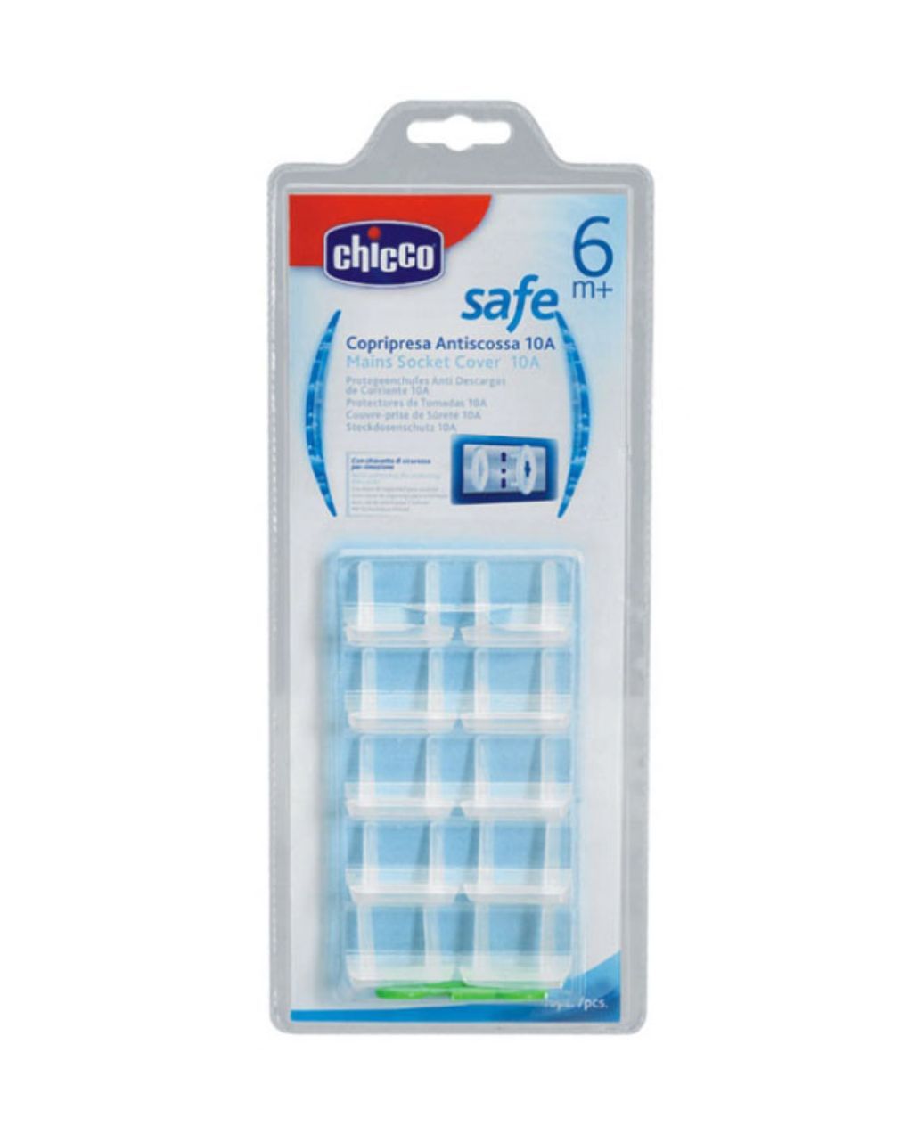 Chicco προστατευτικά καλύμματα πρίζας 10τμχ g01-64082-30 - Prénatal