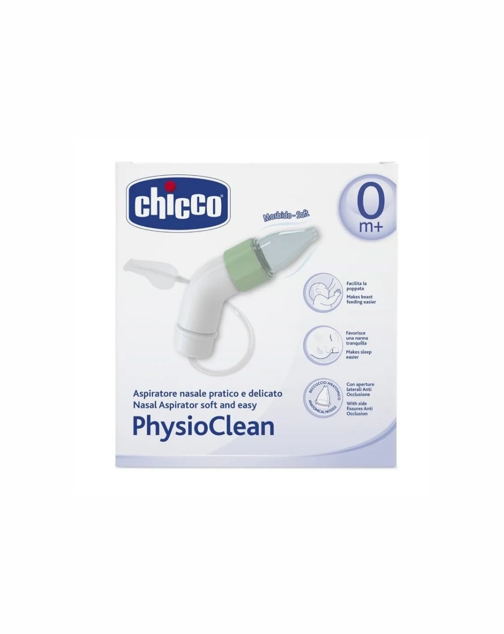 Chicco physioclean κιτ αναρρόφησης για τη μύτη παιδικό 0+ μηνών - Chicco