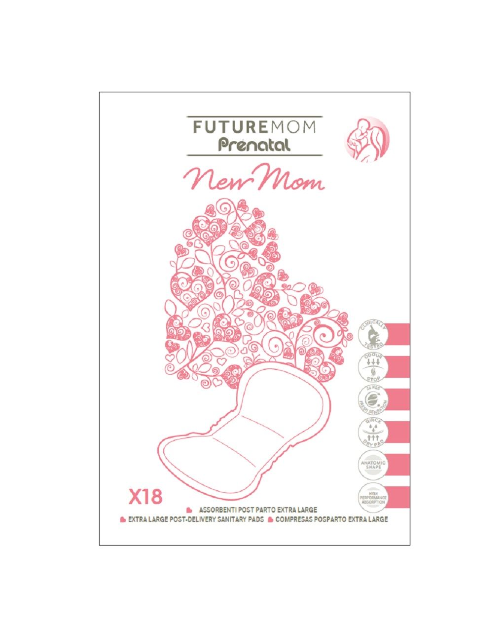 σερβιέτες μέγεθος xl 18 τεμάχια