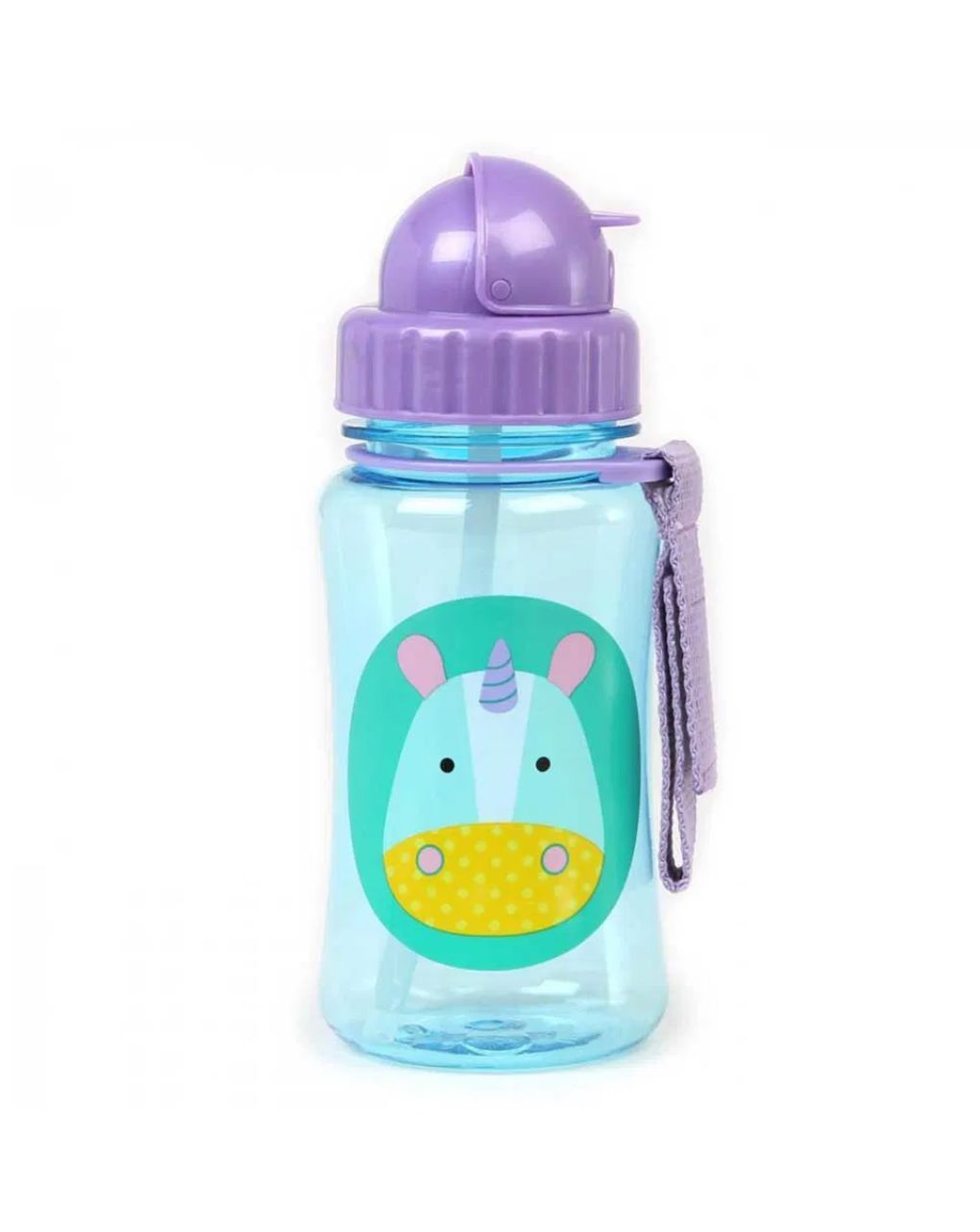 Skip hop zoo πλαστικό παγούρι με καλαμάκι 350ml unicorn 29-2903003-06 - SKIP HOP