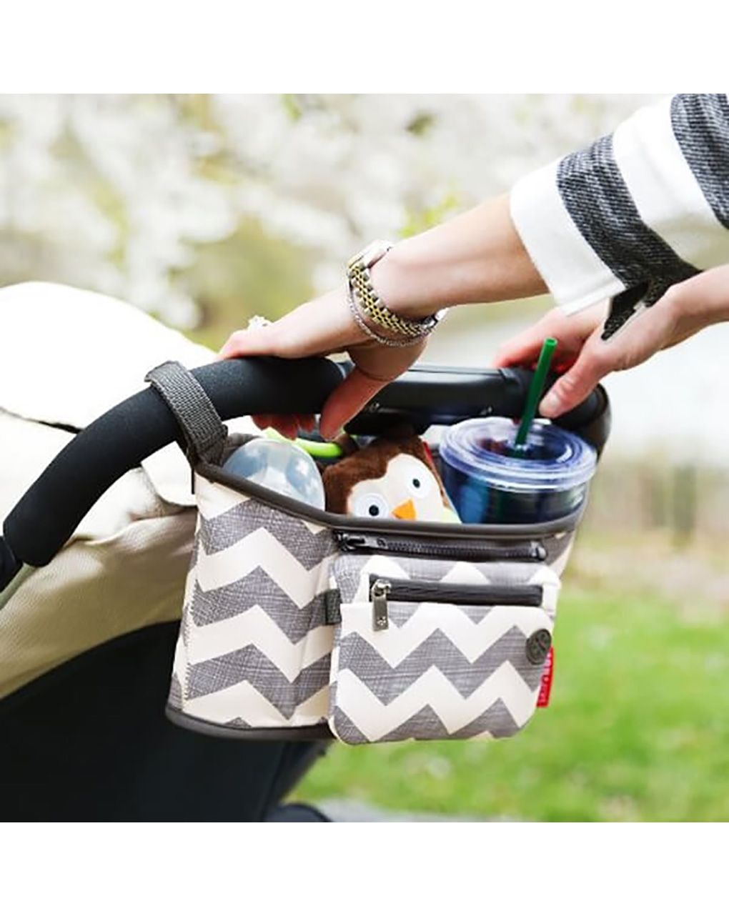 Skip hop organizer καροτσιού grab & go chevron 29-2910001-03 - SKIP HOP
