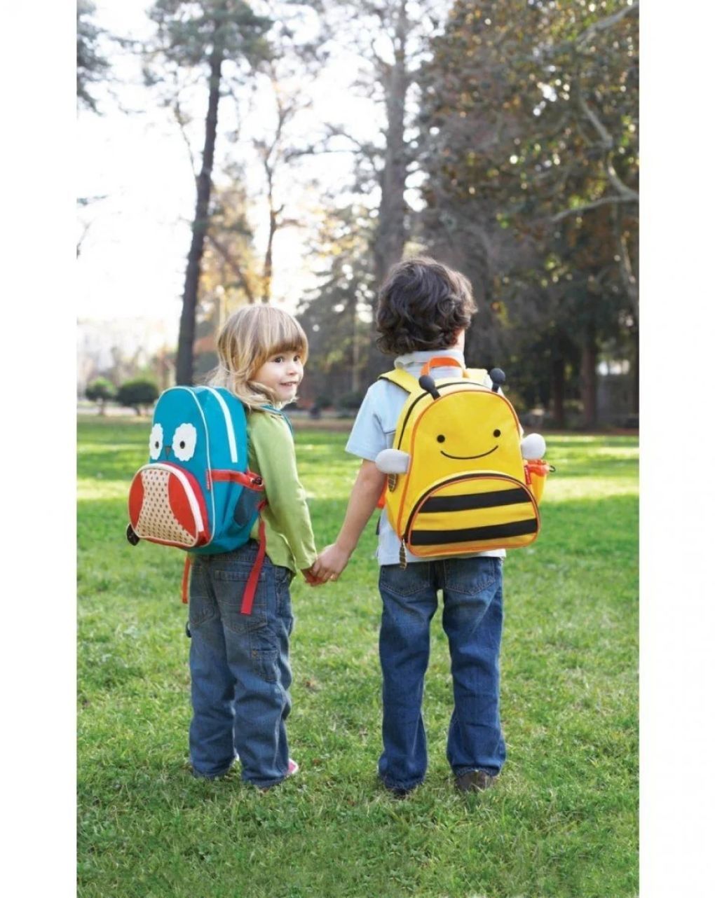 Skip hop zoo παιδική τσάνατα πλάτης bee f709bg006ws01m - SKIP HOP