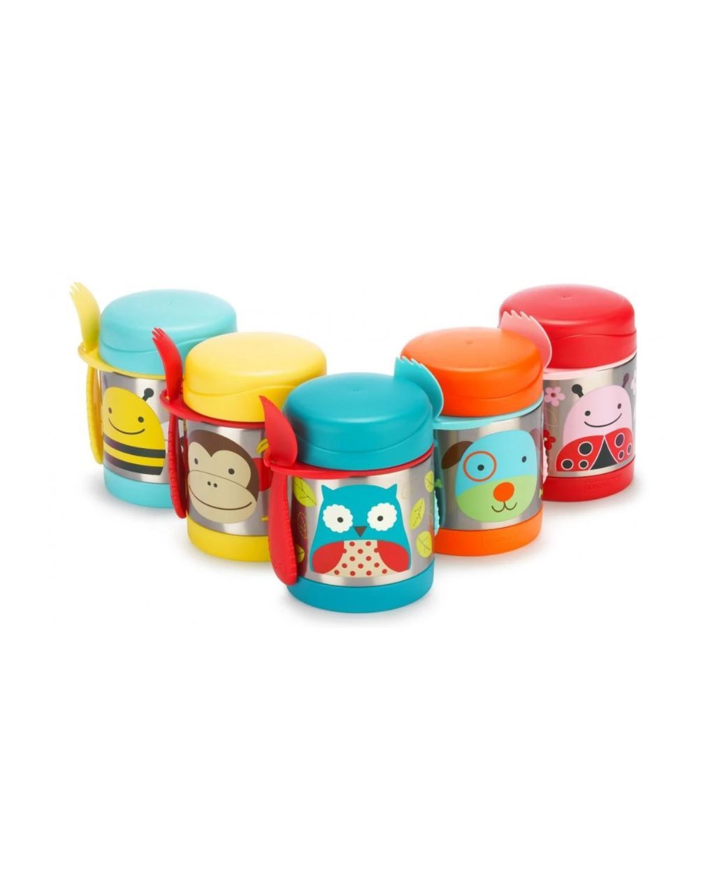 Skip hop zoo φαγητοδοχείο - θερμός 325ml monkey 29-2903005-01 - SKIP HOP