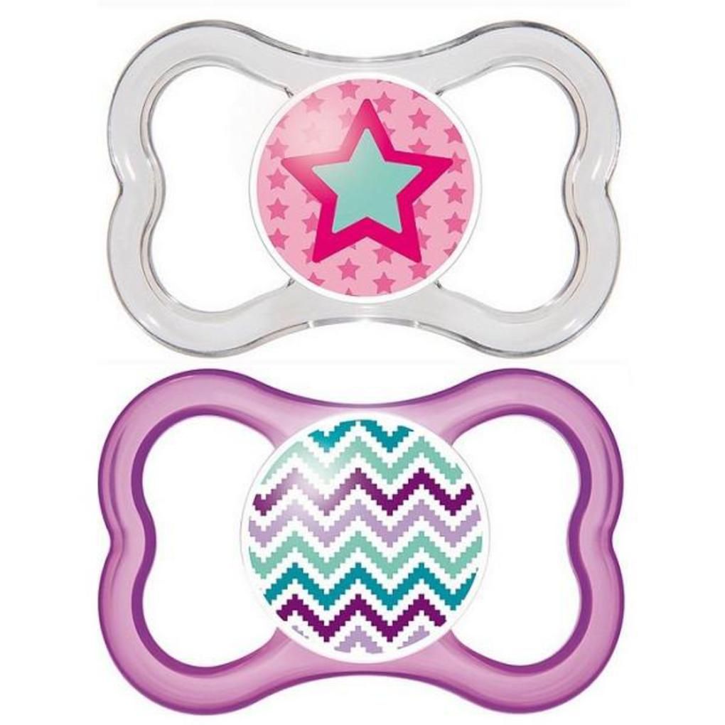 Mam πιπιλα air night skin soft σιλικονη 6+ μηνων (2 τεμαχια) - Mam
