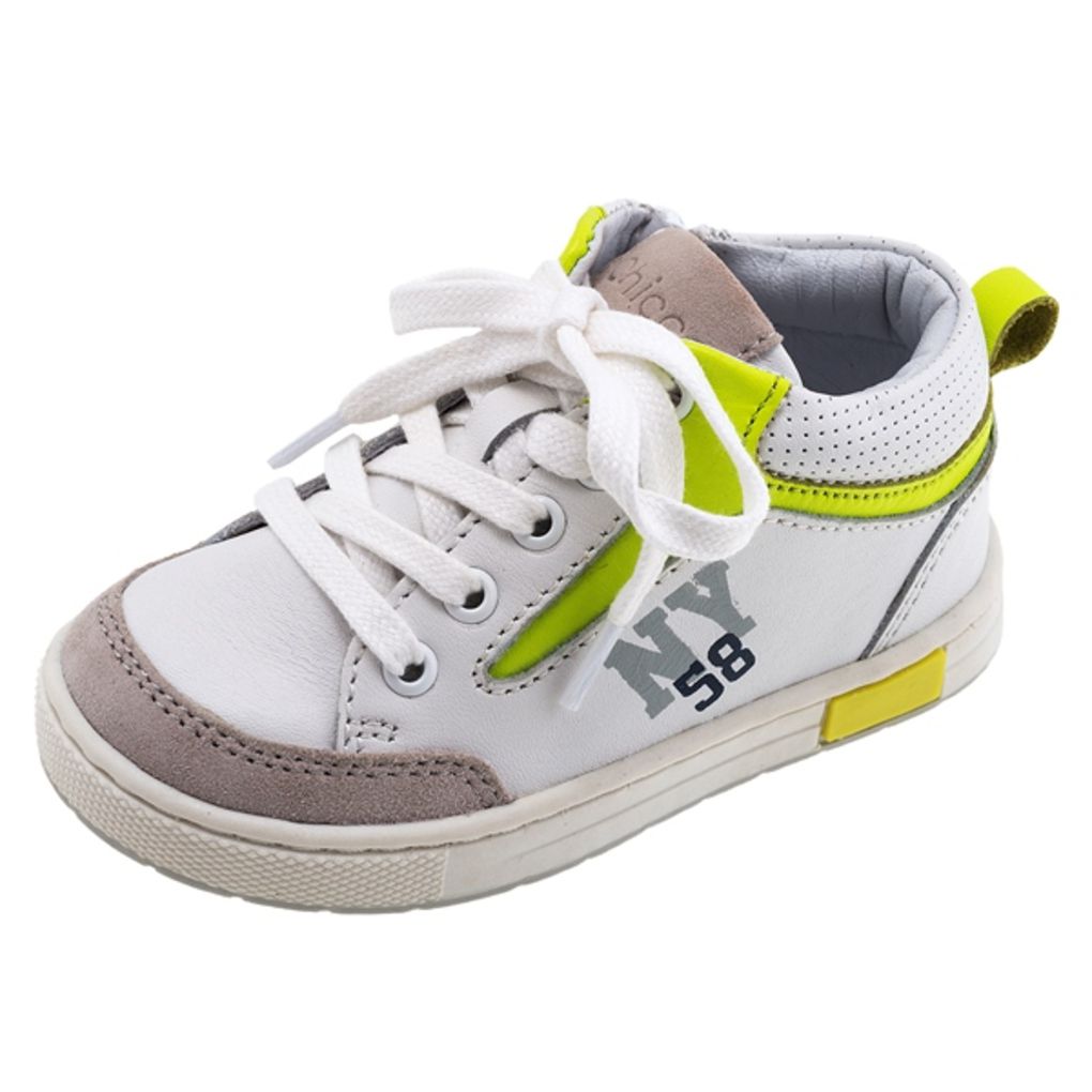 μποτάκια chicco clarinetto λευκό μεγ.20-24 για αγόρι